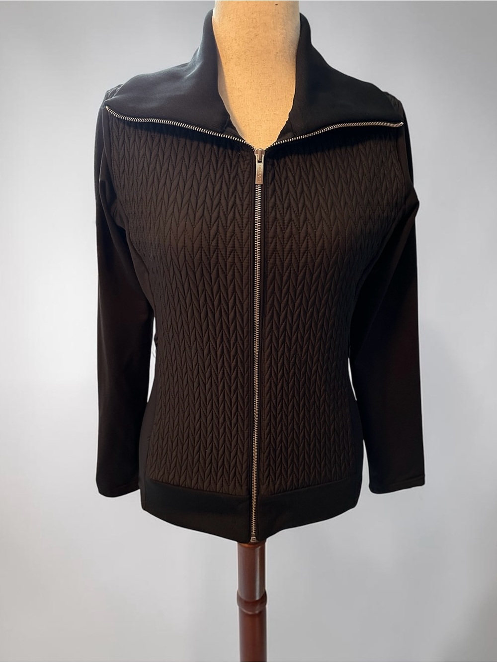 LeMieux Le Collection Women’s Large Black Quilted Equestrian Riding Jacket